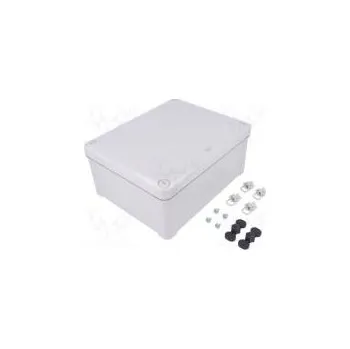 modulární přístroj a rozvaděč Kryt univerzální X 194mm Y 241mm Z 107mm polykarbonát šedá