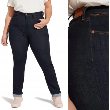 Dámské spodní prádlo WRANGLER DÁMSKÉ JEANSY PLUS SIZE W42 L32