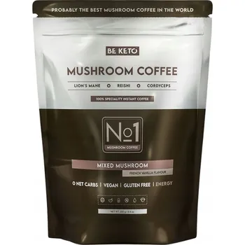 Káva BeKeto INSTANTNÍ KÁVA HOUBA Cordyceps Reishi 250g