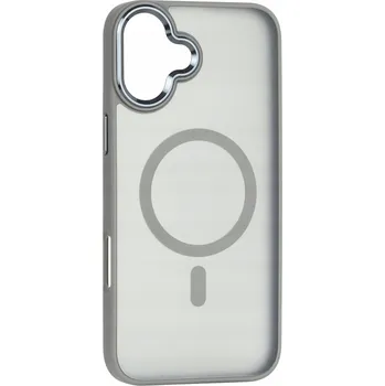 Pouzdro na mobilní telefon Zadní Kryt Tecto Shield pro Apple iPhone 16 Plus, šedý