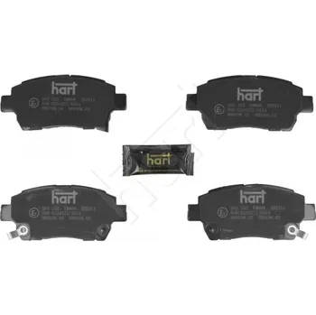 Brzdová destička Brzdové destičky přední Toyota Corolla 02-, IQ 09- HART