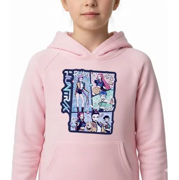 Chlapecká mikina JHK dětská mikina bavlna růžová, velikost 146/152