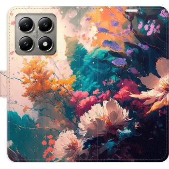 Pouzdro na mobilní telefon Flipové pouzdro iSaprio - Spring Flowers - Xiaomi 14T Pro