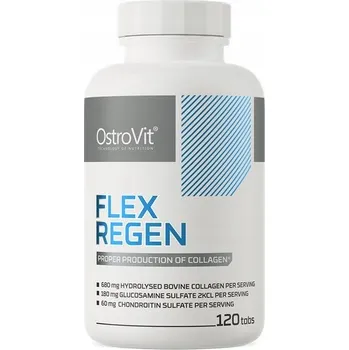 Kloubní výživa OstroVit Flex Regen 120 tablet - Pro klouby, kolagen, MSM