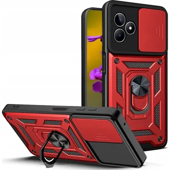 Pouzdro na mobilní telefon Zadní Kryt RCBR pro Realme C53 4G MIL PANCERNE CASE červený