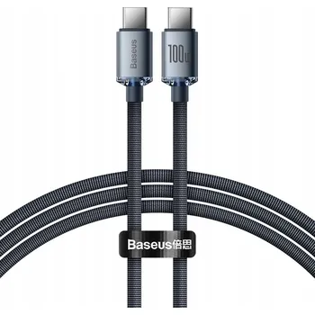 Datový kabel Kabel Baseus USB-C - USB-C 1,2 m černý