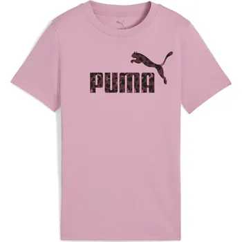 PUMA Dívčí tričko Puma Graphic RŮŽOVÁ