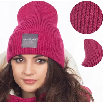 Čepice Majka Zimní čepice beanie růžová, univerzální velikost