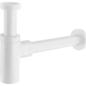 Sifon Sapho Umyvadlový sifon 5/4", odpad 32 mm, kulatý, bílá mat - SI514