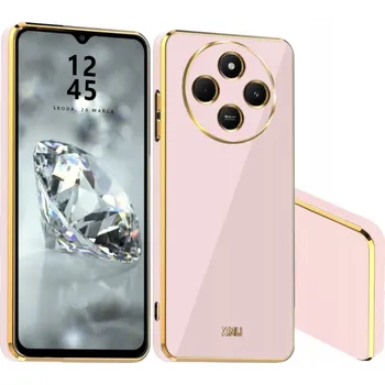 Pouzdro na mobilní telefon Zadní Kryt BBE CASE pro Xiaomi Redmi 14C růžové