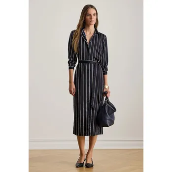 Dámské šaty Šaty Lauren Ralph Lauren 200P03569 námořnická modř 59X, vel. 40