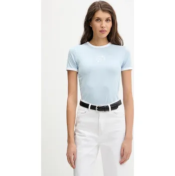 Tričko Guess Jeans W6RI16.J1314 modrá 05X, vel. XS