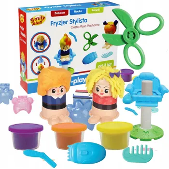 Modelovací hmota Dort Modelovací Hmota Kadeřník Stylista Smily Play