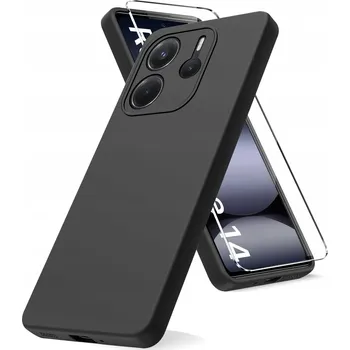 Pouzdro na mobilní telefon Zadní Kryt Alecase pro Xiaomi Redmi Note 14 černá