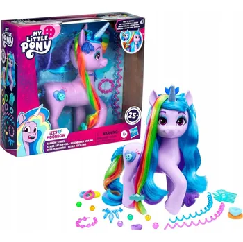My Little Pony Poník Izzy Moonbow s kouzelnými vlasy a zvuky Hasbro F8825