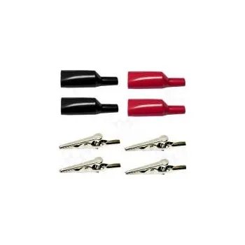 Příslušenství k měřicímu přístroji Krokosvorka 10A černá,červená pájené,šroubovací,krimpovací