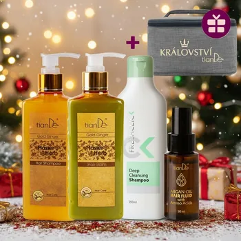 Pleťový krém Luxusní vlasová terapie s arganovým olejem a zázvorem