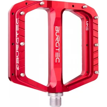 Pedál na kolo Burgtec Penthouse Flat MK5 pedály red