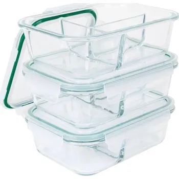 Obraz Nádoba na potraviny ClassBach s přihrádkami, 3 x 1000 ml