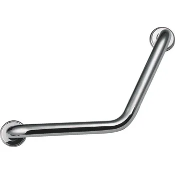 Madlo do koupelny Sapho Madlo zahnuté 370x230x80mm, nerez lesk - XH519