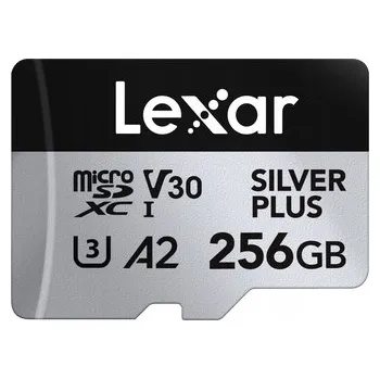Paměťová karta Paměťová karta Lexar microSDXC Professional SILVER Plus V30 256GB