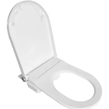 WC sedátko Sapho VEEN CLEAN sedátko s víkem s montážní základnou - NDVE421-02