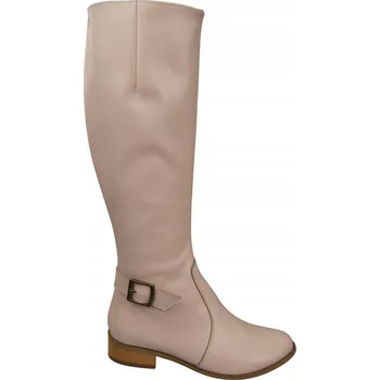 Dámská obuv Elitabut Dámské kozačky po kolena, plochý podpatek, velikost 44