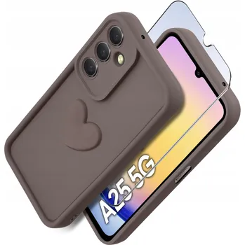 Pouzdro na mobilní telefon Zadní Kryt KrainaGSM pro Samsung Galaxy A25 hnědý