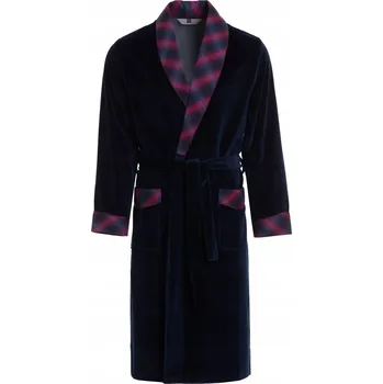 Pánský župan Pánský župan velurový - bavlněný RE-104 Tmavě modrý 1055 - S