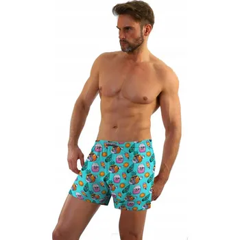 Pánské spodní prádlo Pánské volné boxerky SESTO SENSO BM01, vel zmrzlina, velikost 4XL