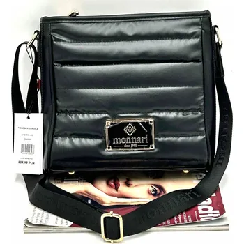 Kabelka Monnari kabelka přes rameno eko kůže černá