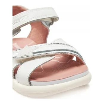 Dívčí sandály Biomecanics dětské sandály z přírodní kůže, bílé, velikost 24