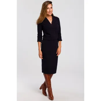 Dámské šaty Klasické midi koktejlové šaty Stylove , velikost 38