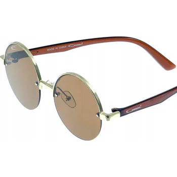 Sluneční brýle STYLOVÉ SLUNEČNÍ BRÝLE CAMBELL HNĚDÉ LENONKY S POUZDRO