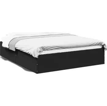 Postel Jednolůžková dřevěná postel VidaXL 90x220 cm, vícebarevná