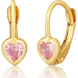 Zlaté náušnice se zirkony ZE0928XJ81-1700 (585/1000) 1,17g