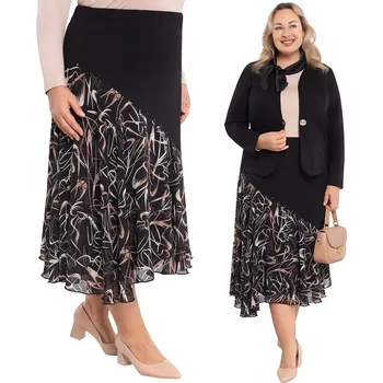 Dámská sukně Tulipán midi Sukně velikost 52/54