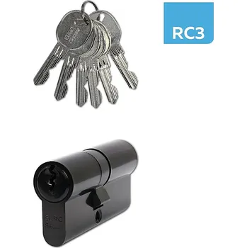 Vložka do dveří Cylindrická bezpečnostní oboustranná vložka RICHTER EURO SECURE R3, Vložka bezpečnostní oboustranná 45/45mm