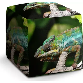 Taburet Sablio Taburet Cube Chameleon: 40x40x40 cm