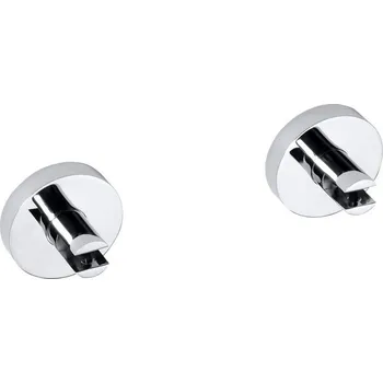 Sapho X-ROUND držáky skleněné poličky 8mm, chrom - XR009