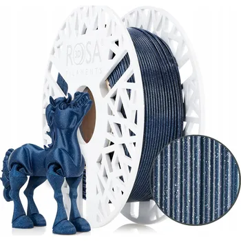 Filament Filament 3D PLA Galaxy 1,75 mm, tmavě modrá (Navy Blue), 0,5 kg, ROSA3D Filaments