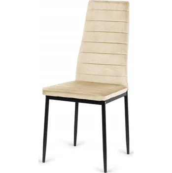 Jídelní židle Židle Lugano béžový velur 1 ks