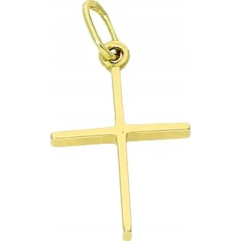 Přívěsek Goldstore Zlatý menší jednoduchý křížek Váha: 0.35 g