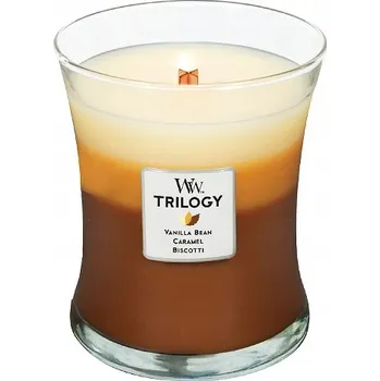 Svíčka Sójová vonná svíčka Cafe Sweets Woodwick 1 ks