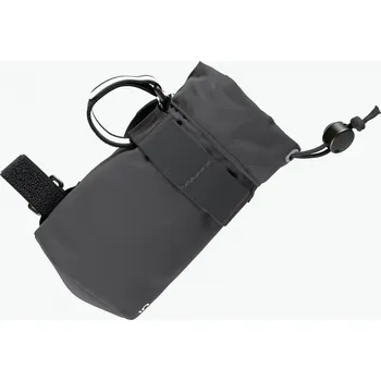 brašna na kolo RIVERSIDE Textilní cyklistický držák na láhev ČERNÁ