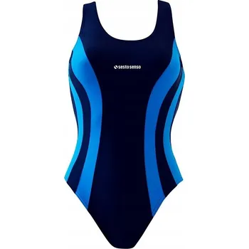 Dámské plavky SESTO SENSO plavky BW 715 námořnická modrá XXL