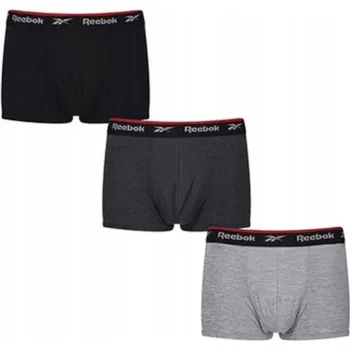 Reebok Spodní Prádlo Boxerky šedé, velikost XL