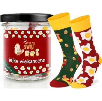 Pánské oblečení ZásuvkaPonožky Ponožky ve sklenici vícebarevné, velikost 43-46