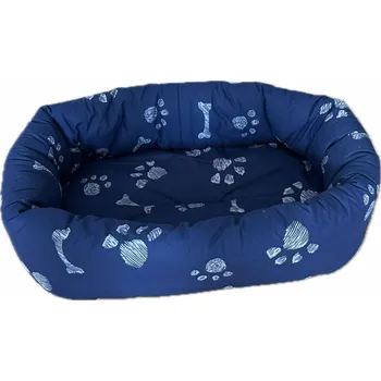 Pelíšek pro psa Pelíšek tlapky 70x40 cm