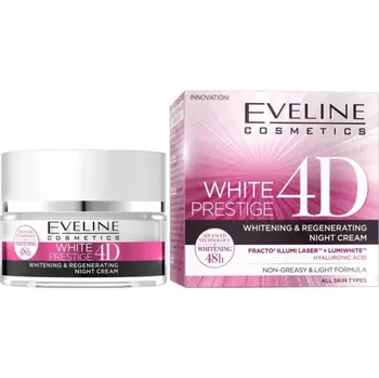 Pleťový krém Krém proti nedokonalostem pleti Eveline Cosmetics White Prestige 4D 0 SPF na noc 50 ml